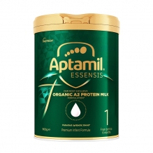 Aptamil爱他美ESSENSIS奇迹绿罐 澳洲版有机A2婴儿配方奶粉 一段0-6月 900g