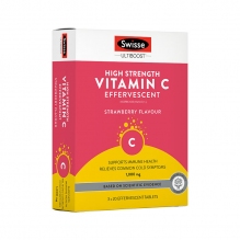 新版SWISSE维生素C泡腾片 浓缩VC 整盒