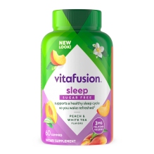 vitafusion褪黑素sleepwell退黑素片vf睡眠糖安瓶软糖